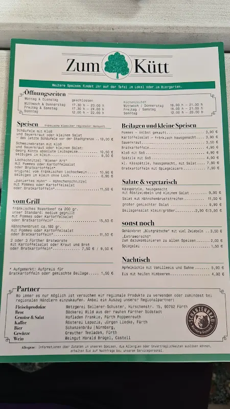 Menu_Zum Kütt_Fürth_immagine_1