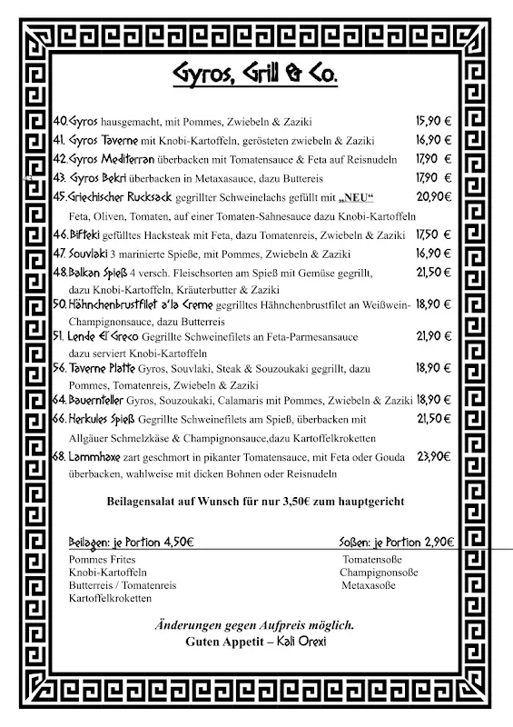 Menu_Zur kleinen Taverne_(Rhön)_immagine_1