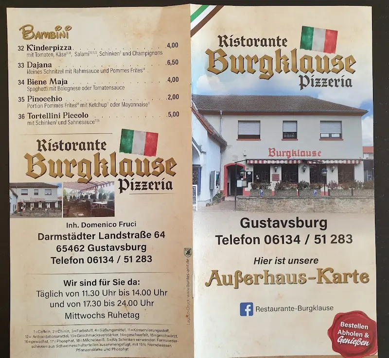 Menu_Burgklause Ristorante_Ginsheim-Gustavsburg_immagine_2