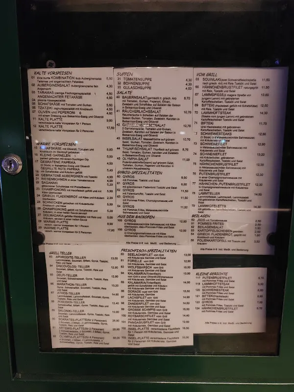 Menu_Olympia Griechisches Restaurant_Gladenbach_immagine_1