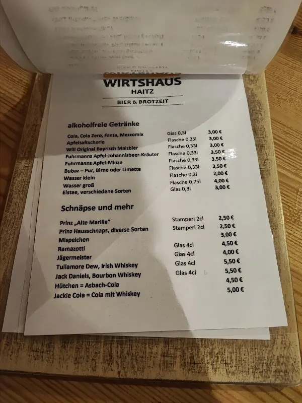 Menu_Anni &Sarah's Wirtshaus Haitz_Gelnhausen_immagine_1