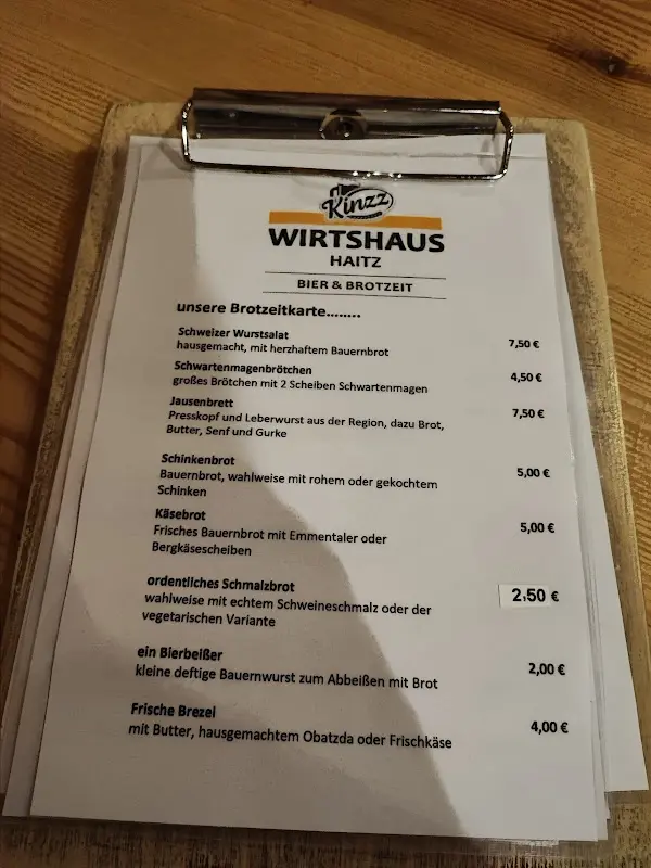 Menu_Anni &Sarah's Wirtshaus Haitz_Gelnhausen_immagine_2