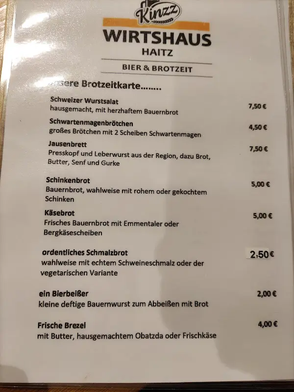 Menu_Anni &Sarah's Wirtshaus Haitz_Gelnhausen_immagine_3