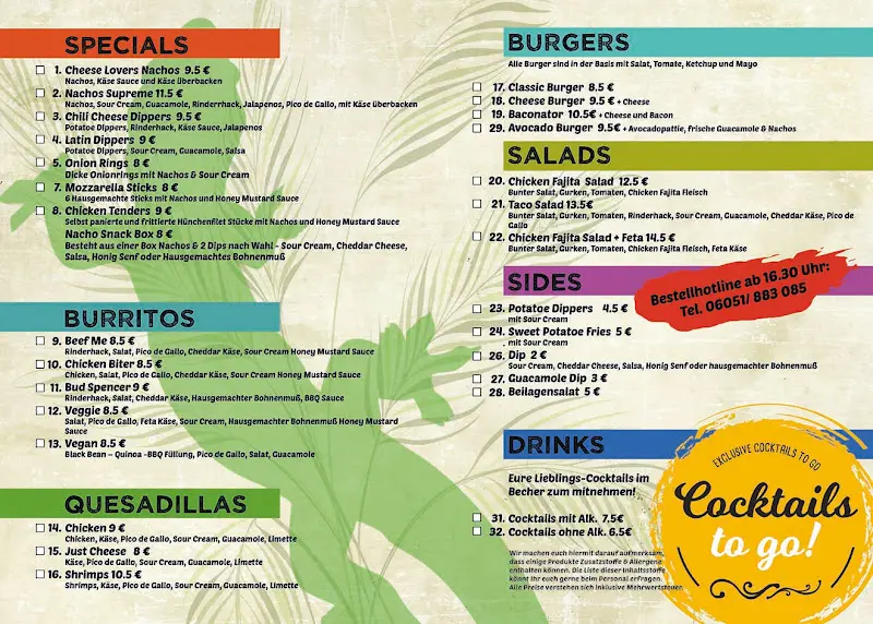 Menu_Cabana Gelnhausen_Gelnhausen_image_1