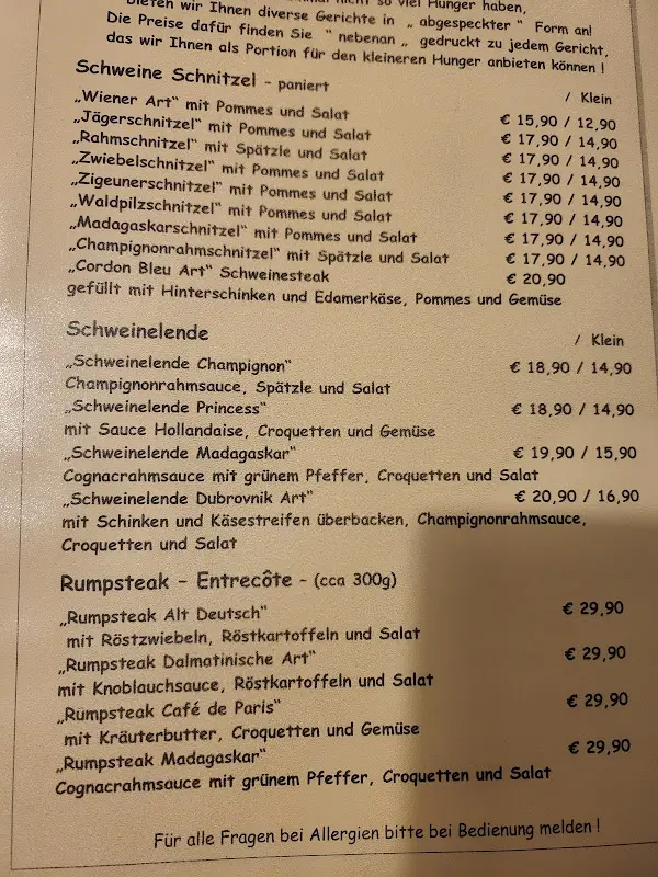 Menu_Kroatisches Restaurant in Willi-Bechtold-Halle in Gelnhausen-Roth_Gelnhausen_immagine_1