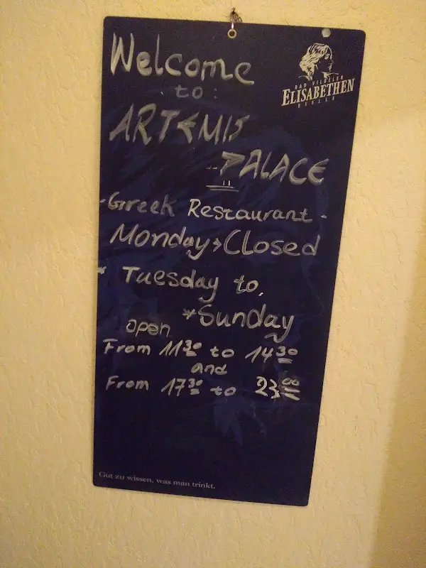 Menu_Artemis Palace_Gelnhausen_immagine_2