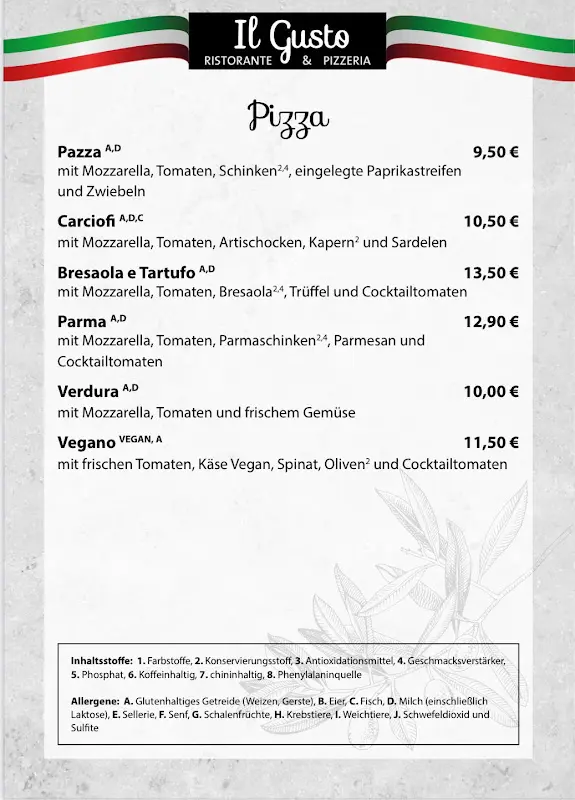 Menu_Il Gusto Ristorante & Pizzeria_Groß-Bieberau_image_2