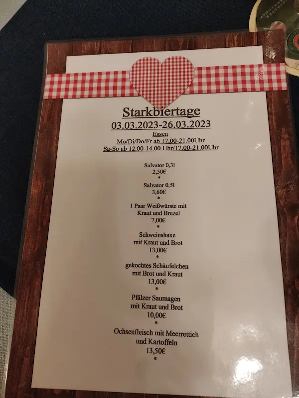 Menu_Gaststätte & Metzgerei Rauth_Groß-Bieberau_immagine_1