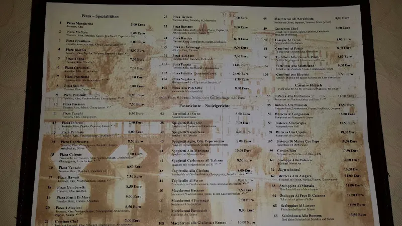 Menu_Ristorante Pizzeria Bassano_Großalmerode_image_1