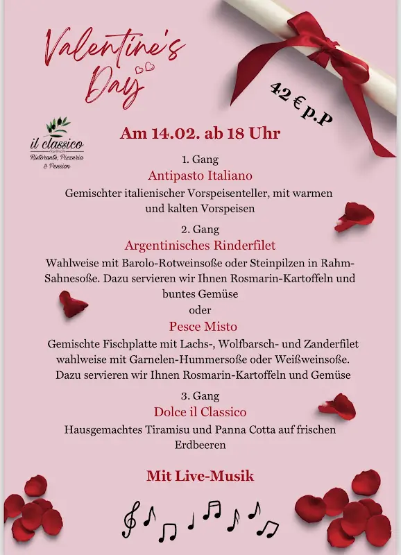 Menu_Ristorante, Pizzeria & Pension il Classico_Groß-Zimmern_image_1