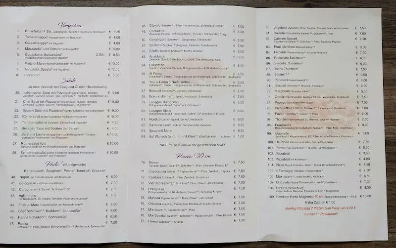 Menu_Restaurant Zum Römer_Großkrotzenburg_image_1