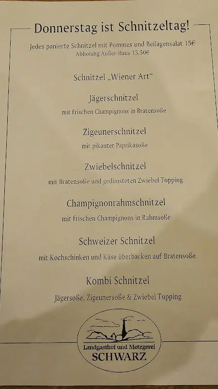 Menu_Landgasthof Schwarz_Großenlüder_immagine_1