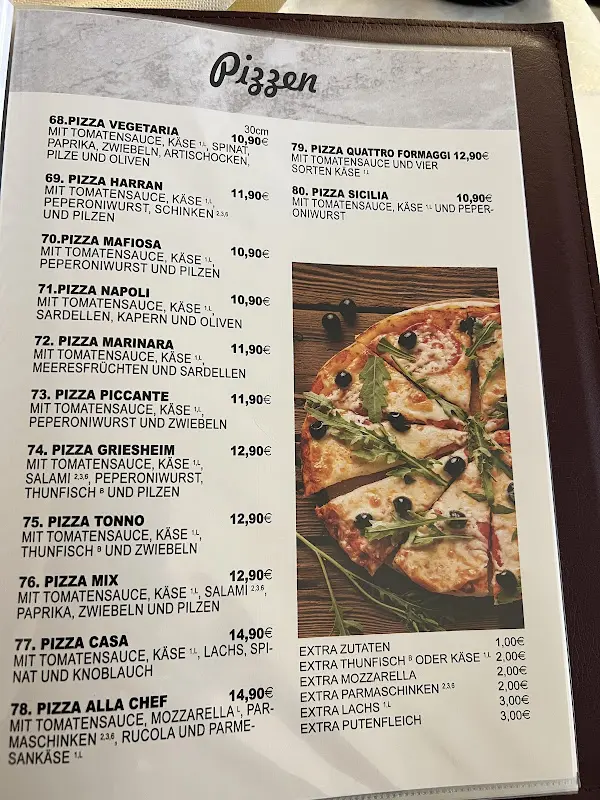 Menu_Bella Vista Restaurant_Griesheim_image_1