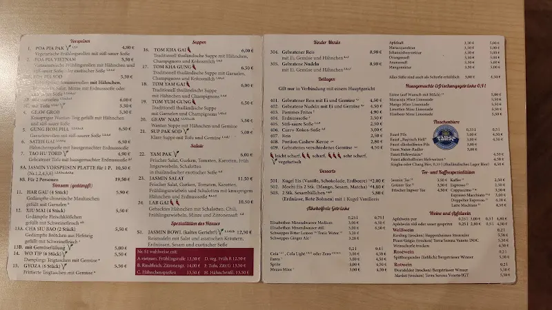 Menu_Restaurant Jasmin Griesheim_Griesheim_image_1