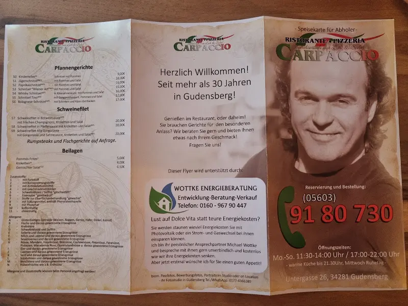 Menu_Pizzeria Carpaccio_Gudensberg_image_1