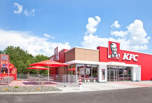 Kentucky Fried Chicken restaurant in Guxhagen