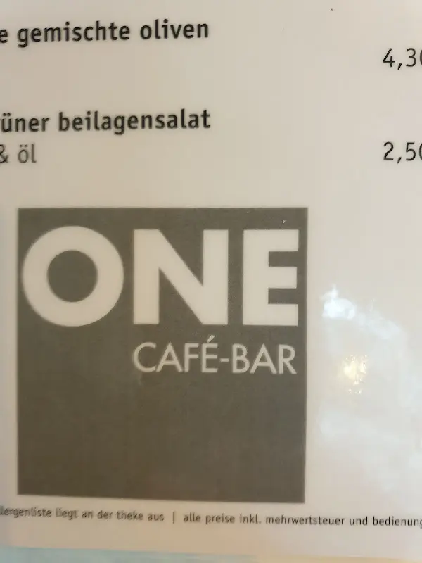 Menu_Café Bar One_Groß-Umstadt_image_4