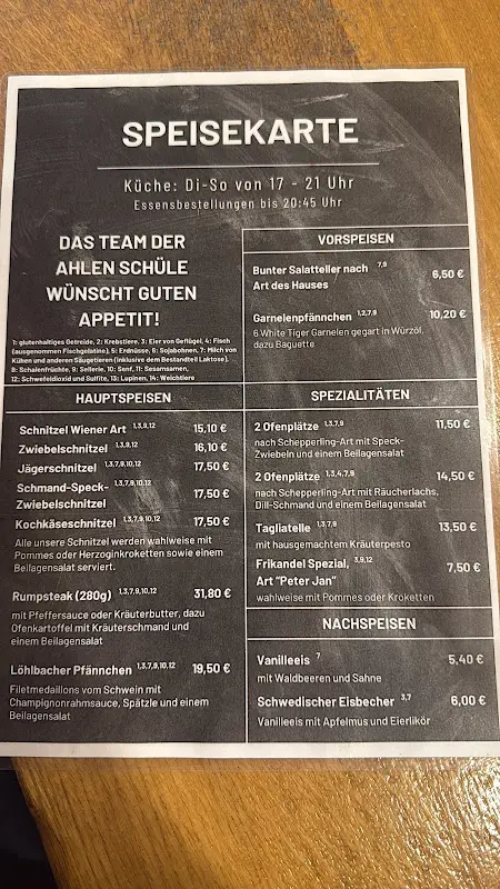 Menu_Wirtshaus „Ahle Schüle“ Löhlbach_(Kloster)_immagine_1