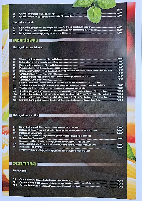 Menu_Ristorante Pizzeria San Domenico NO.3_Hammersbach_immagine_1