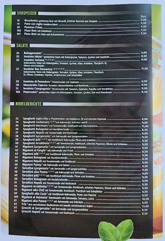 Menu_Ristorante Pizzeria San Domenico NO.3_Hammersbach_immagine_3