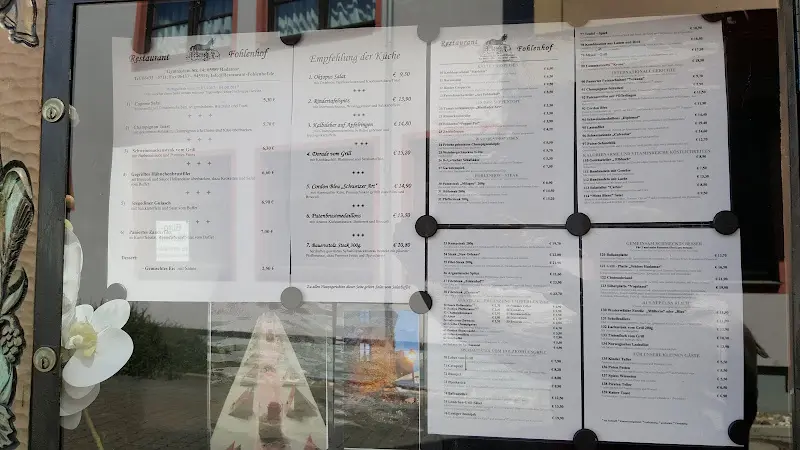 Menu_Restaurant Fohlenhof_Hadamar_immagine_3