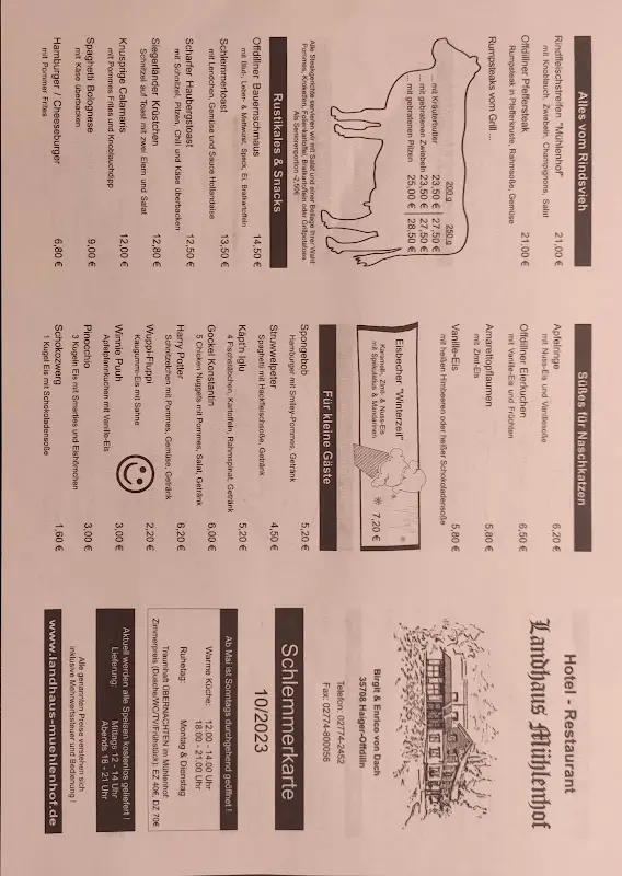 Menu_Landhaus Mühlenhof Hotel - Restaurant_Haiger_image_2