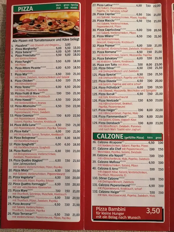 Menu_Pizzeria Napoli Haiger_Haiger_immagine_1