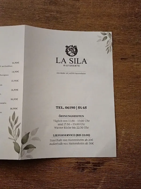 Menu_Restaurant La Sila_Main_image_2