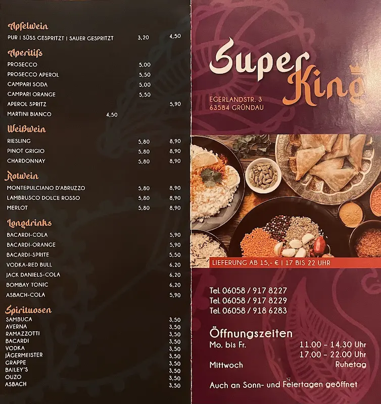 Menu_Restaurant SuperKing_Gründau_image_4