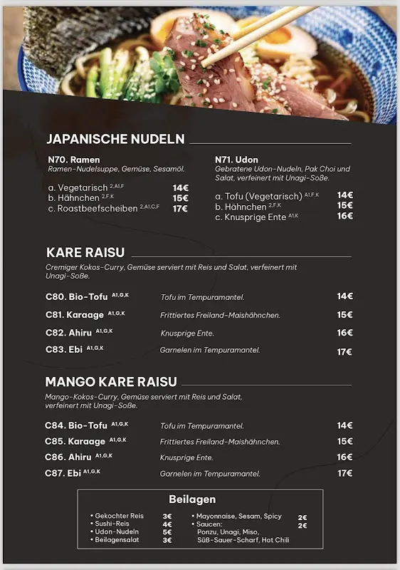 Menu_Karma Restaurant_Grünberg_immagine_1