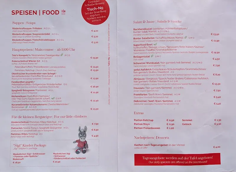 Menu_Grünbergalm Familie Zauner_Austria_image_2