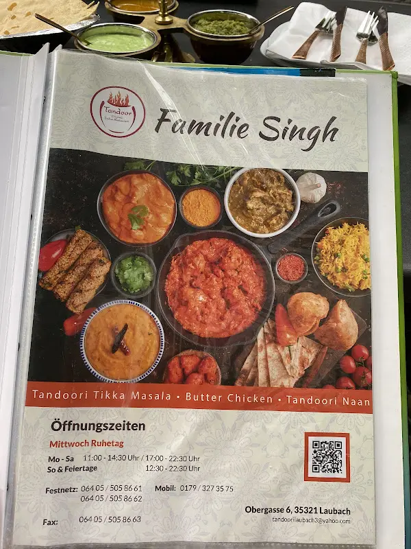 Menu_Tandoori - Indian Restaurant_Laubach_image_2