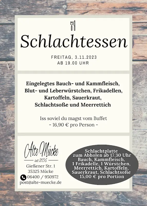 Menu_Landgasthof Zur Alten Mücke_Mücke_image_4