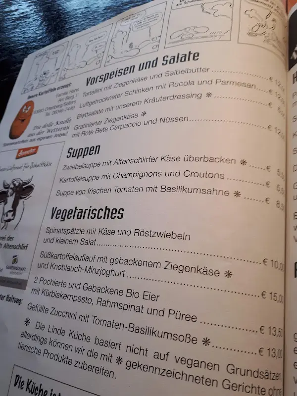 Menu_Linde Wirtshaus_Herbstein_immagine_3