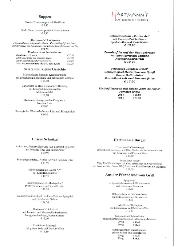 Menu_Hartmann’s Gastronomie mit Tradition_Herborn_image_1