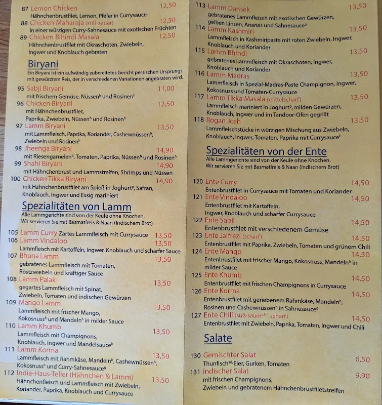 Menu_Indian Tandoori Kitchen_Herborn_image_2