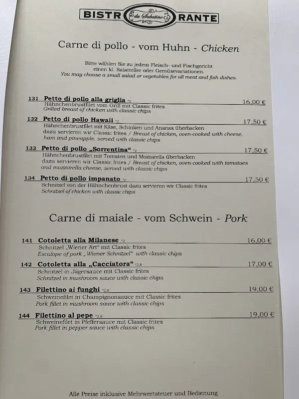 Menu_Bistrorante Da Sabatino_Herborn_immagine_1