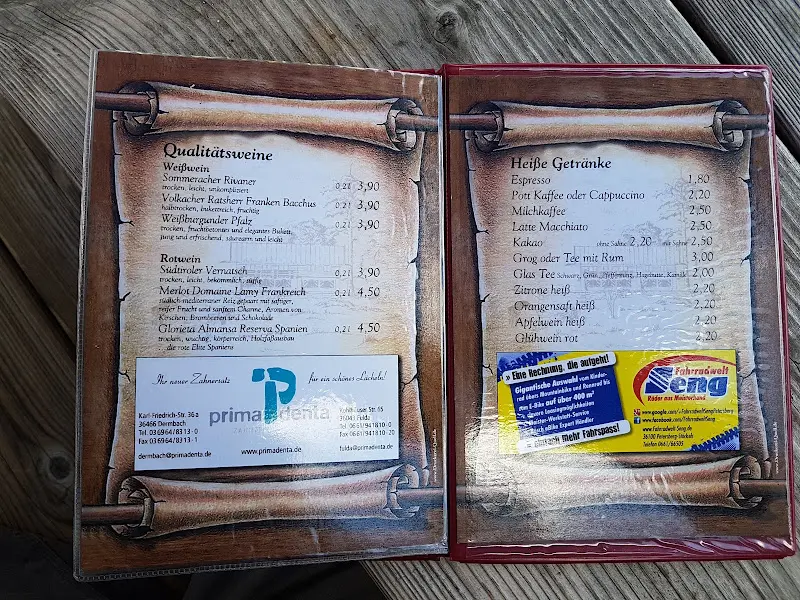Menu_Enzianhütte Rhön_Hilders_immagine_1