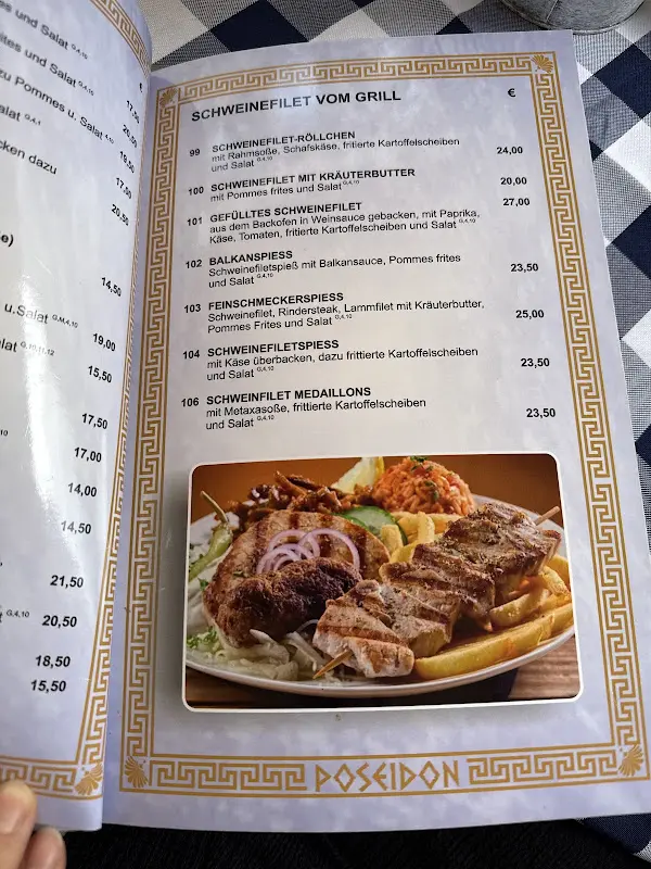 Menu_Restaurant Hotel Poseidon_(Neckar)_image_1