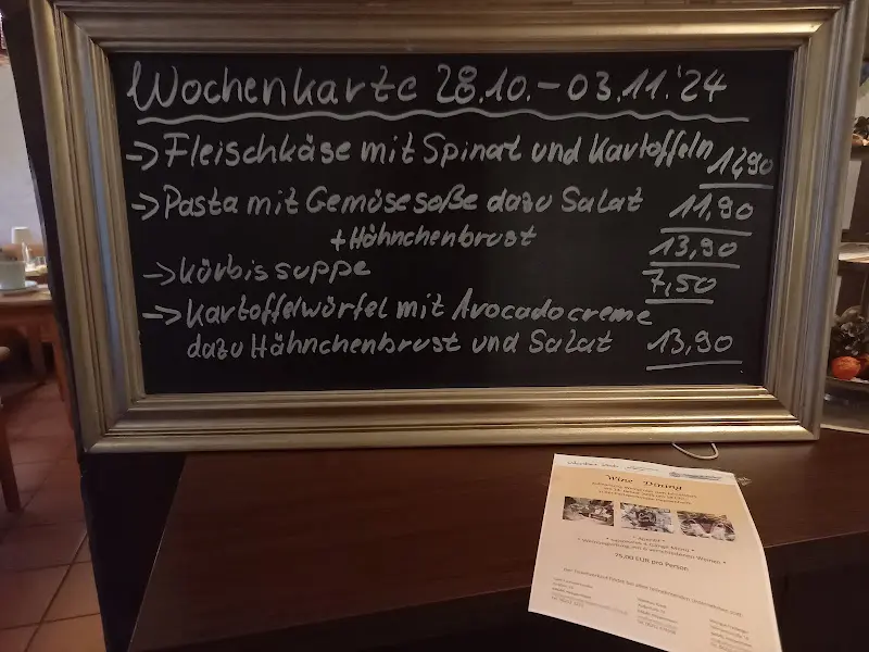 Menu_Cafe Restaurant Fachwerkstube_(Bergstraße)_immagine_2