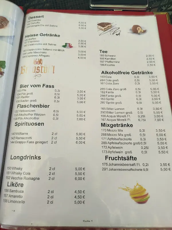 Menu_Ristorante La Tricone - 