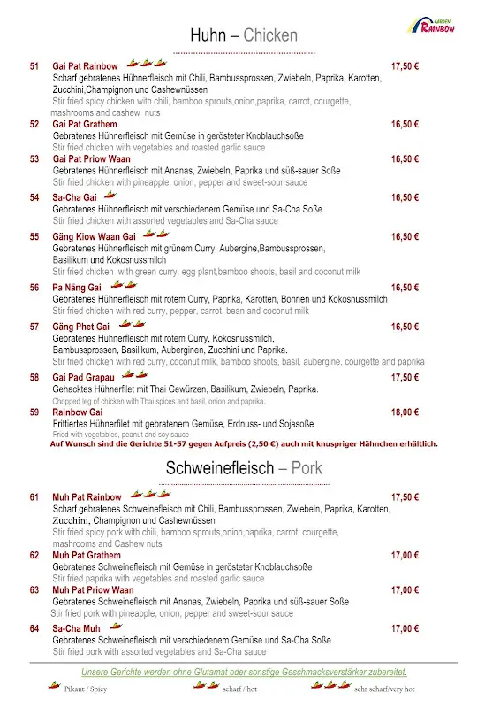 Menu_Rainbow Garden Thai Restaurant_Heusenstamm_image_1