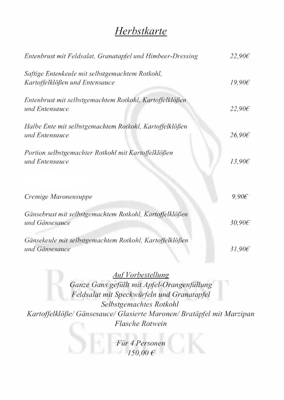 Menu_Restaurant Seeblick_Obertshausen_immagine_2