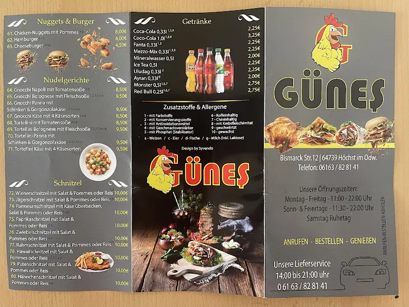 Menu_Günes Döner_Odenwald_immagine_2
