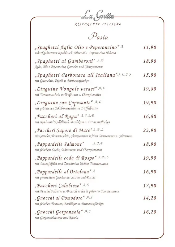 Menu_Ristorante La Grotta_Main_image_4