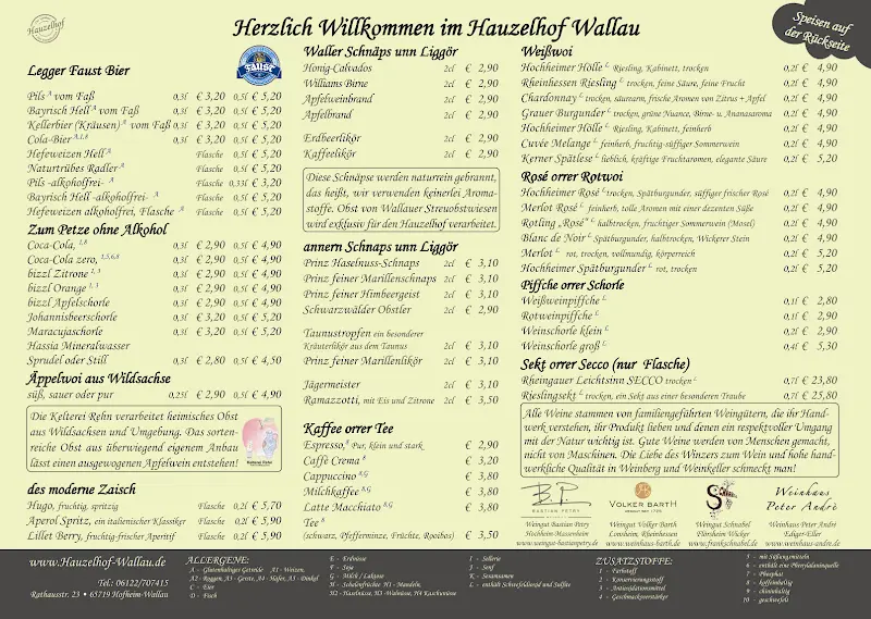 Menu_Hauzelhof Wallau_Taunus_immagine_1