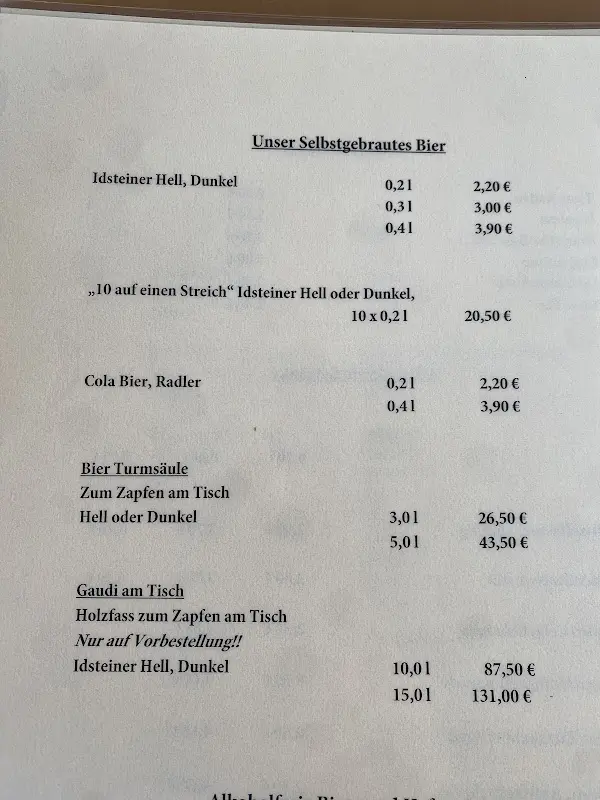 Menu_Idsteiner Brauhaus Alte Feuerwache GmbH_Idstein_immagine_3