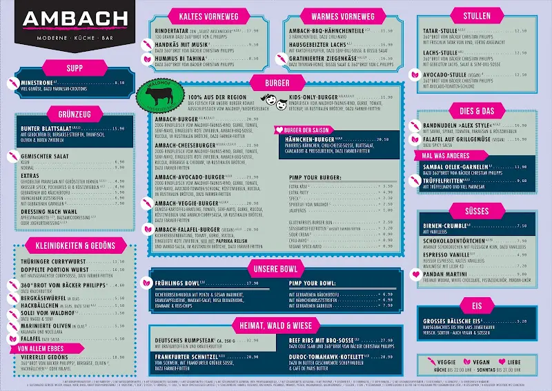 Menu_Ambach Restaurant_Idstein_immagine_1