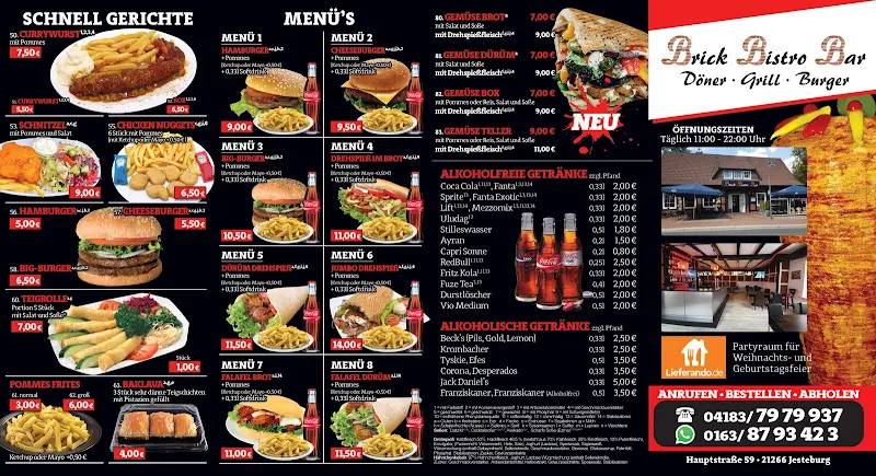 Menu_Brick Bistro Bar - Restaurant_Jesteburg_immagine_2