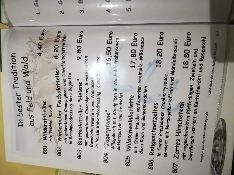 Menu_Speisegaststätte, Deutsches Haus Hungen, Inh. Doris Hofmann_Hungen_image_3